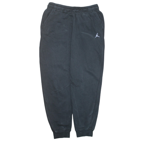 Jordan Men's Black Joggers Sweatpants Size M Regular Fit Fleece