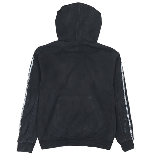 Levi's Womens Black XS Pullover Hoodie with Logo Taping