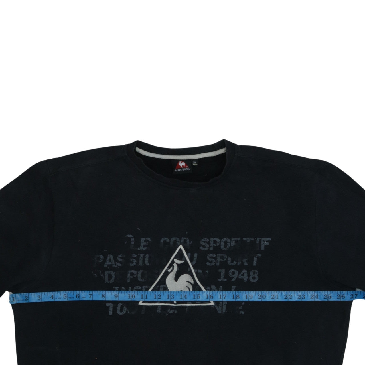 Le Coq Sportif Men's Black 2XL Pullover Sweatshirt
