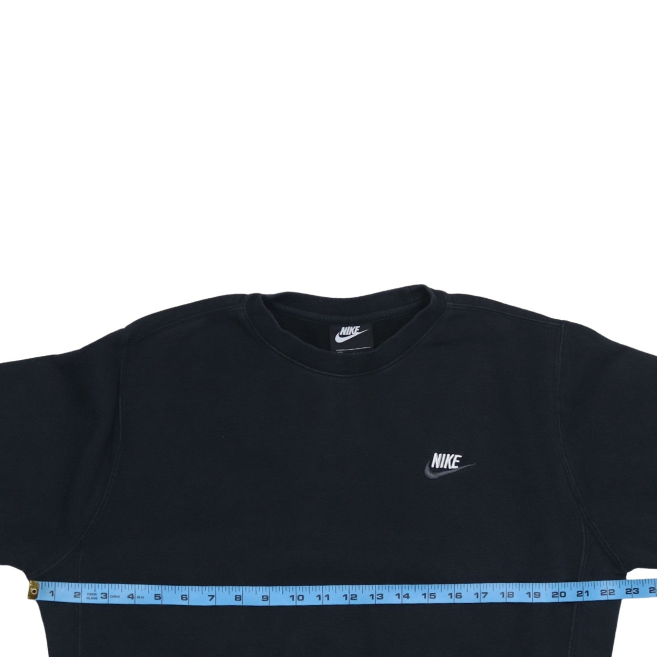 Nike Men's Black Crew Neck Pullover Sweatshirt Size S Fleece