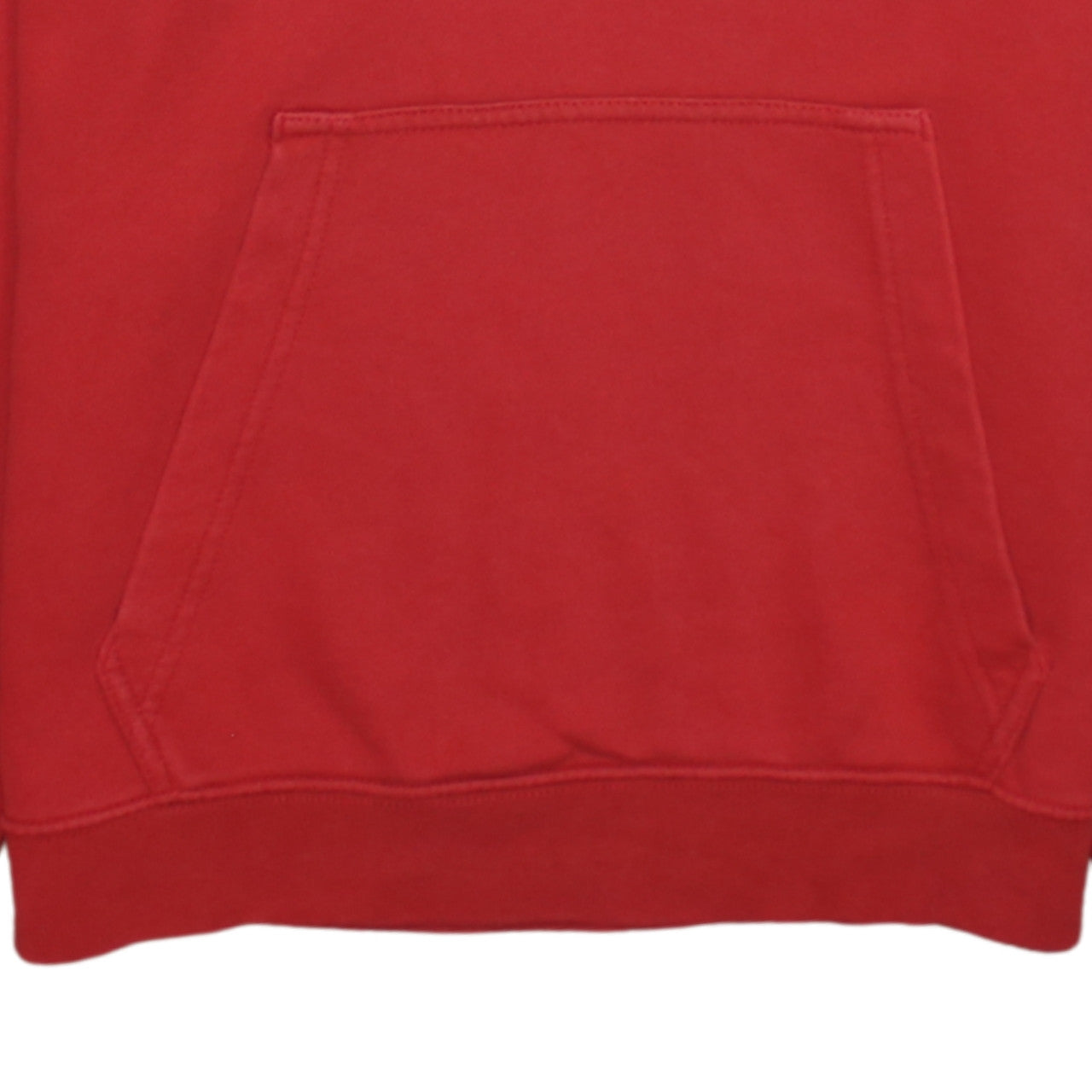 Nike Men's Red XS Pullover Hoodie with Logo Trim