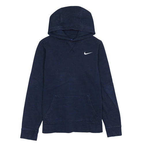 Nike Boys Navy Blue XL 13-15 Years Pullover Hoodie with Logo