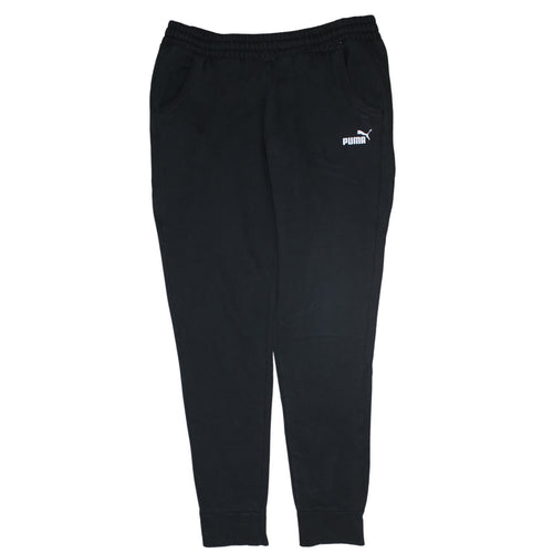Puma Womens Black Jogger Sweatpants Size 12 Regular Fit