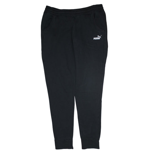Puma Womens Black Jogger Sweatpants Size 12 Regular Fit