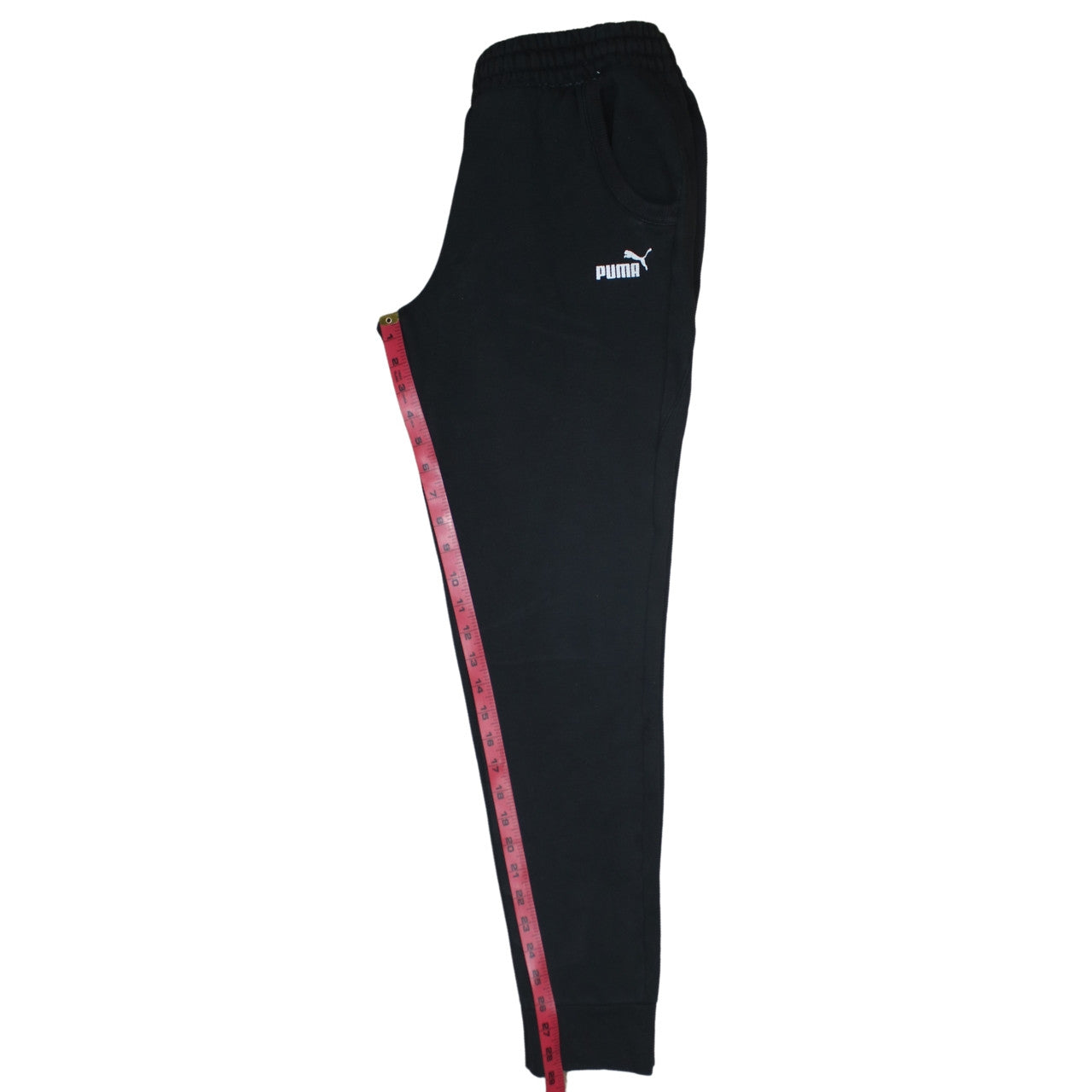 Puma Womens Black Jogger Sweatpants Size 12 Regular Fit