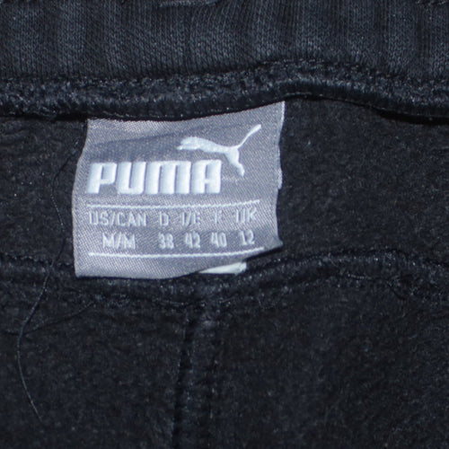 Puma Womens Black Jogger Sweatpants Size 12 Regular Fit