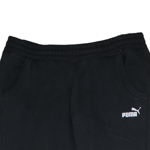 Puma Womens Black Jogger Sweatpants Size 12 Regular Fit