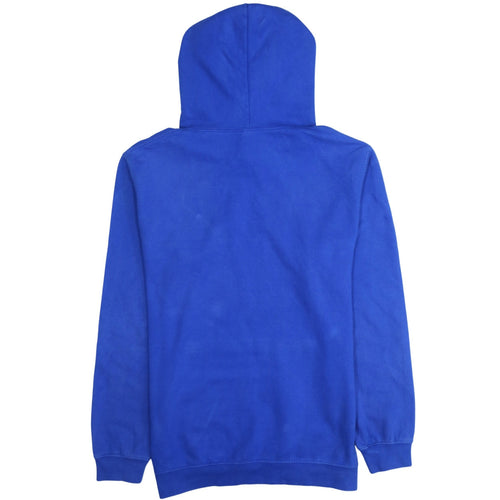 Just Hoods AWDis Mens Blue El Loco Pullover Hoodie Medium