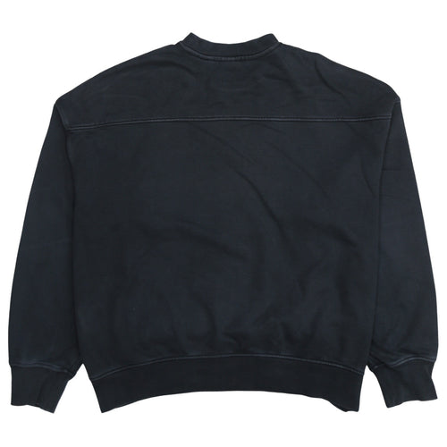 Levi's Men's Black Cotton Crew Neck Pullover Sweatshirt Size S