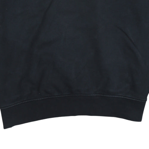Levi's Men's Black Cotton Crew Neck Pullover Sweatshirt Size S