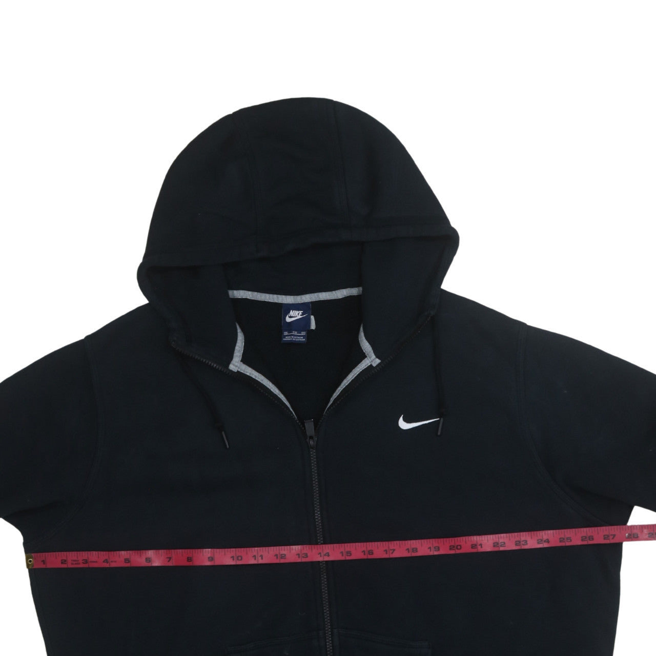 Nike Men's Black Full Zip Hoodie 2XL Fleece Sportswear