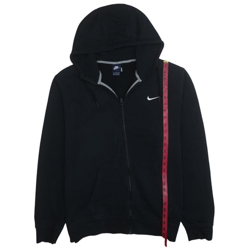 Nike Men's Black Full Zip Hoodie 2XL Fleece Sportswear