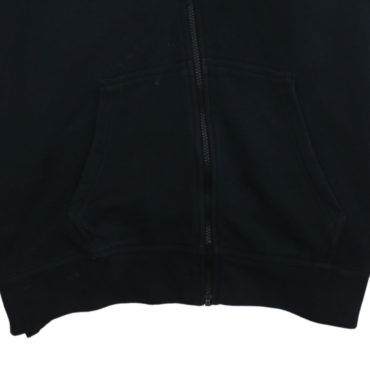 Nike Men's Black Full Zip Hoodie 2XL Fleece Sportswear