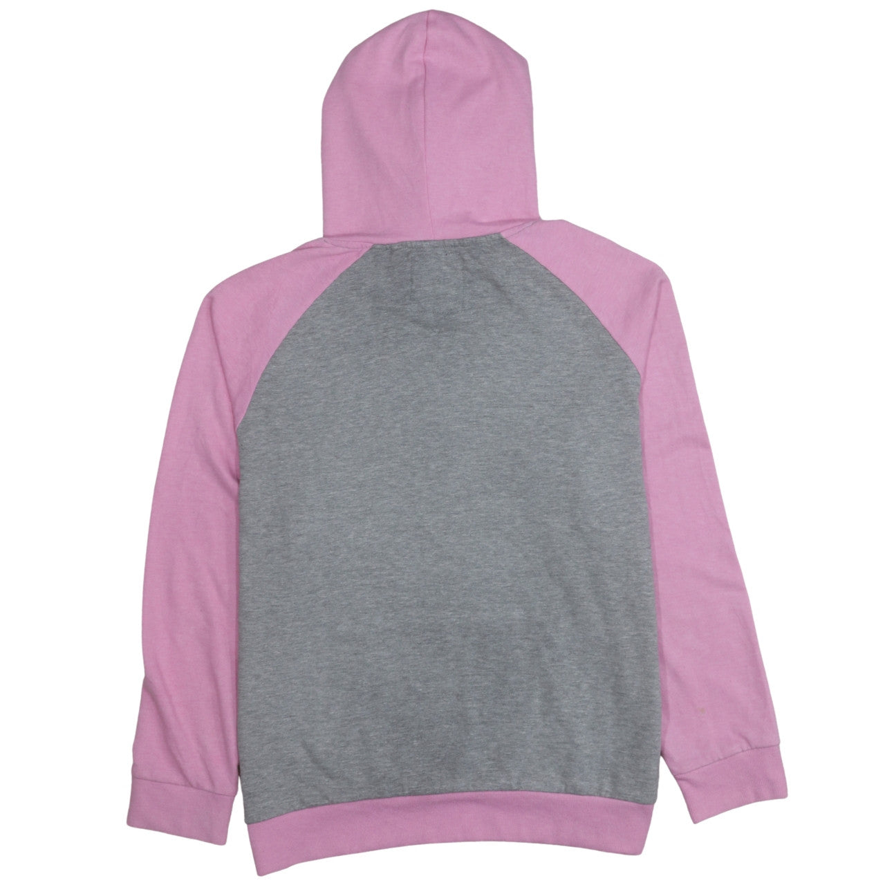 Lee Cooper Women’s Pink & Grey Pullover Hoodie Size 18 Cotton Blend