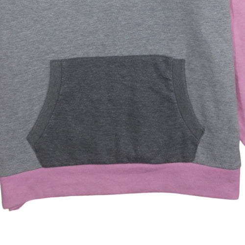 Lee Cooper Women’s Pink & Grey Pullover Hoodie Size 18 Cotton Blend