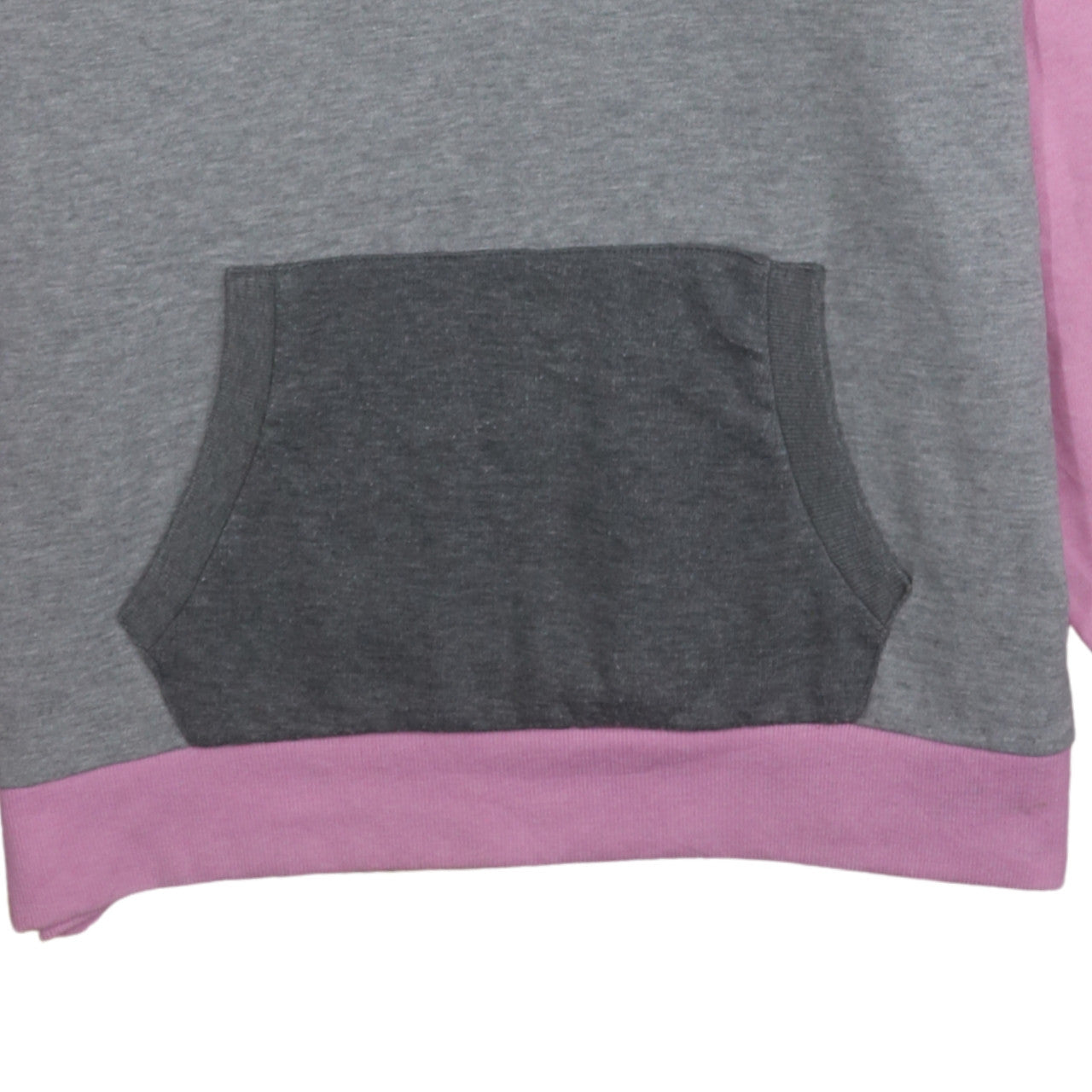 Lee Cooper Women’s Pink & Grey Pullover Hoodie Size 18 Cotton Blend