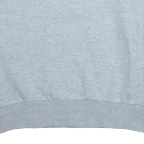 Ellesse Men's Grey 1/4 Zip Pullover Sweatshirt Size L