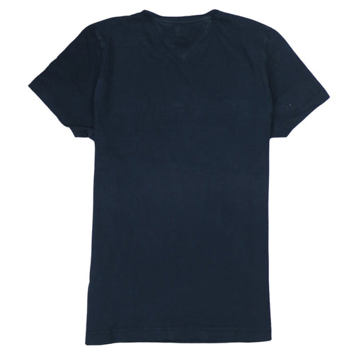 Tommy Hilfiger Men's Blue Organic Cotton Logo T-Shirt Size S