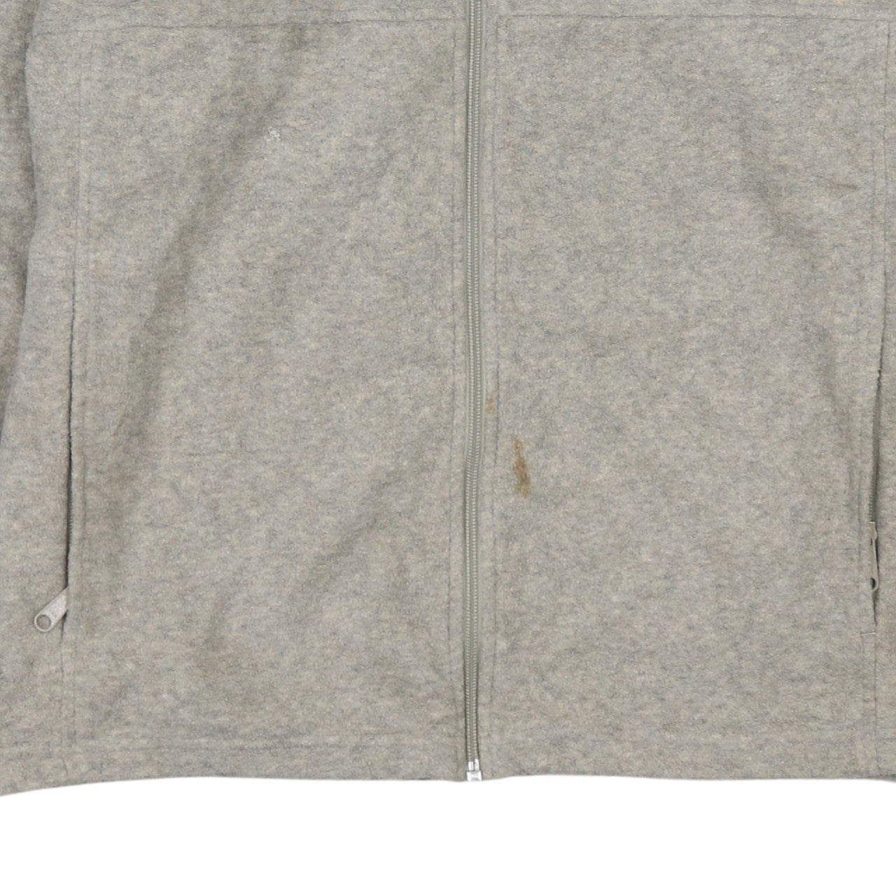 Columbia Men's Beige Fleece Full Zip Jacket Size L Outdoor Casual