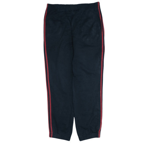 Adidas Mens Black Small Fleece Sweatpants Joggers