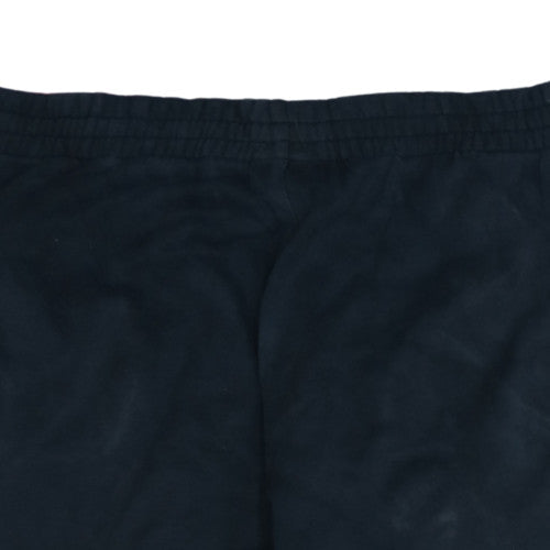 Adidas Mens Black Small Fleece Sweatpants Joggers