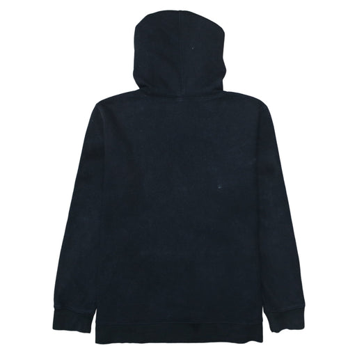Gap Mens Black XL Pullover Hoodie Logo Fleece Sweatshirt