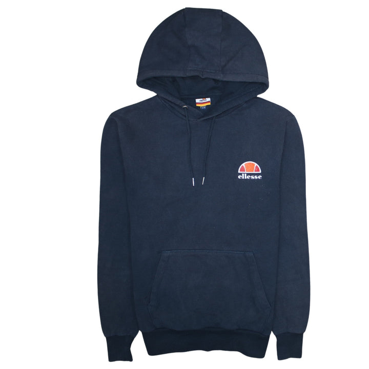 Ellesse Men's Blue Pullover Hoodie M Logo Fleece Sweatshirt