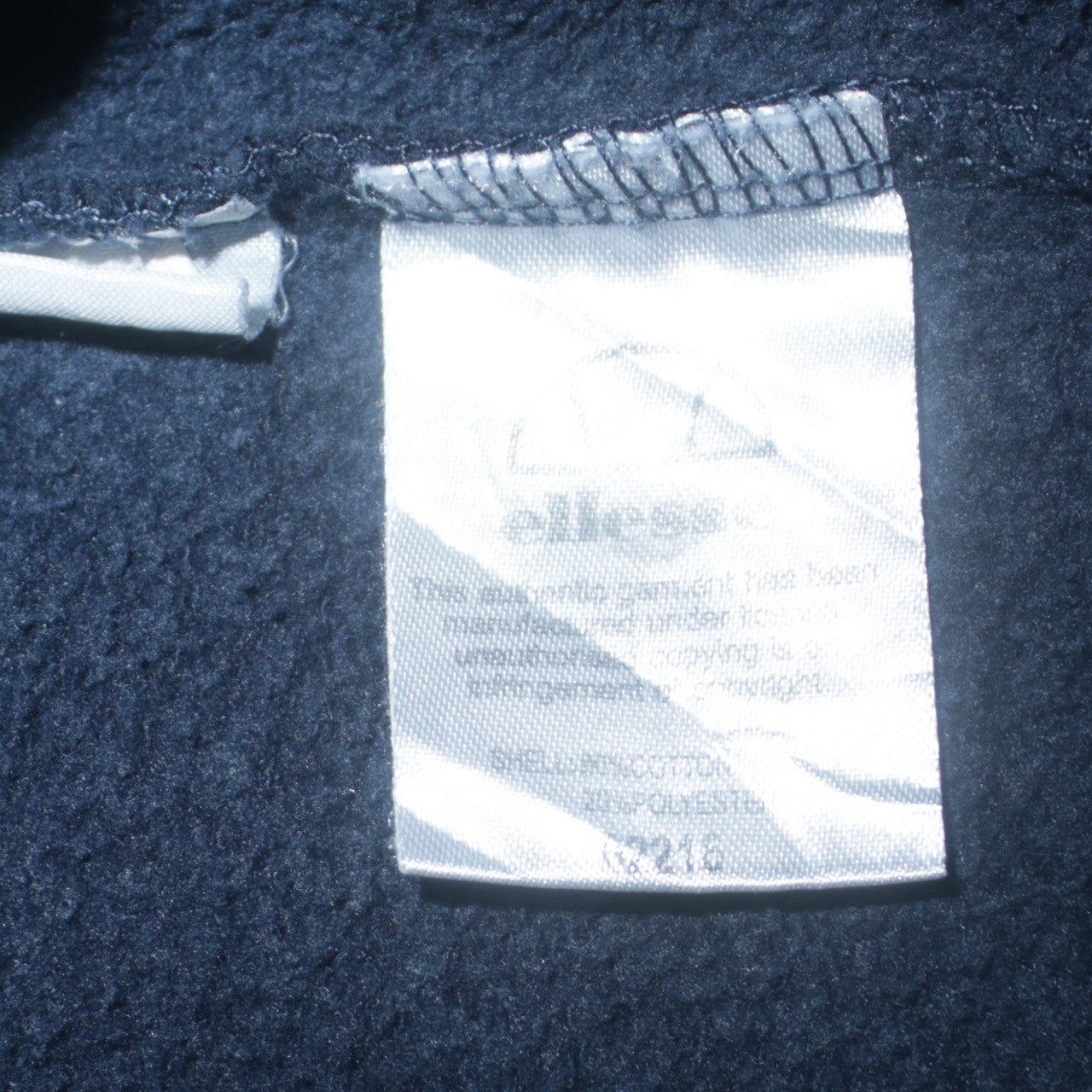Ellesse Men's Blue Pullover Hoodie M Logo Fleece Sweatshirt