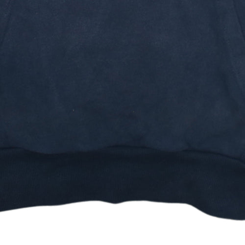 Ellesse Men's Blue Pullover Hoodie M Logo Fleece Sweatshirt