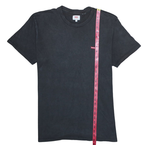 Levi's Men's Black Cotton Crew Neck T-Shirt Size L