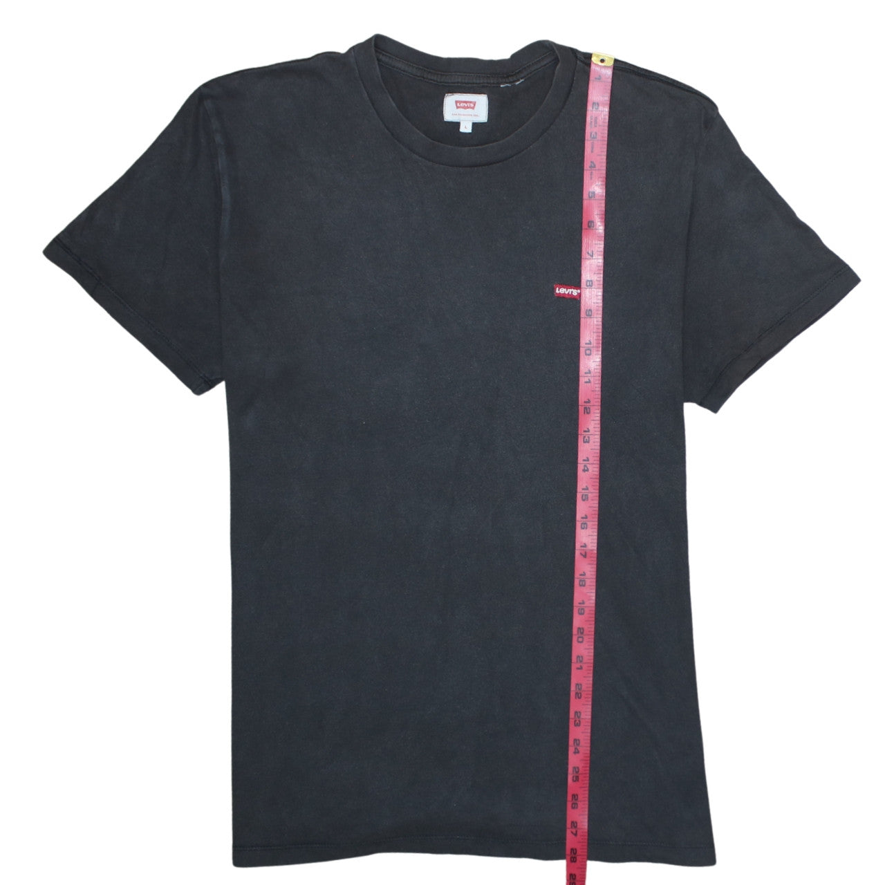 Levi's Men's Black Cotton Crew Neck T-Shirt Size L