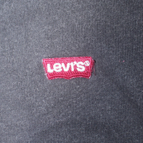 Levi's Men's Black Cotton Crew Neck T-Shirt Size L