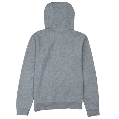 Nike Men's Grey Pullover Hoodie Medium Classic Logo Style