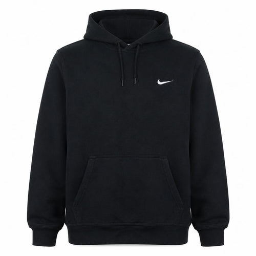 Nike Men's Black Pullover Hoodie Size L Sports Fleece Sweatshirt
