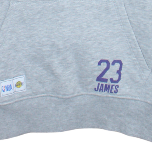 Primark NBA Los Angeles Lakers Grey Hoodie Men S Pullover Graphic Print