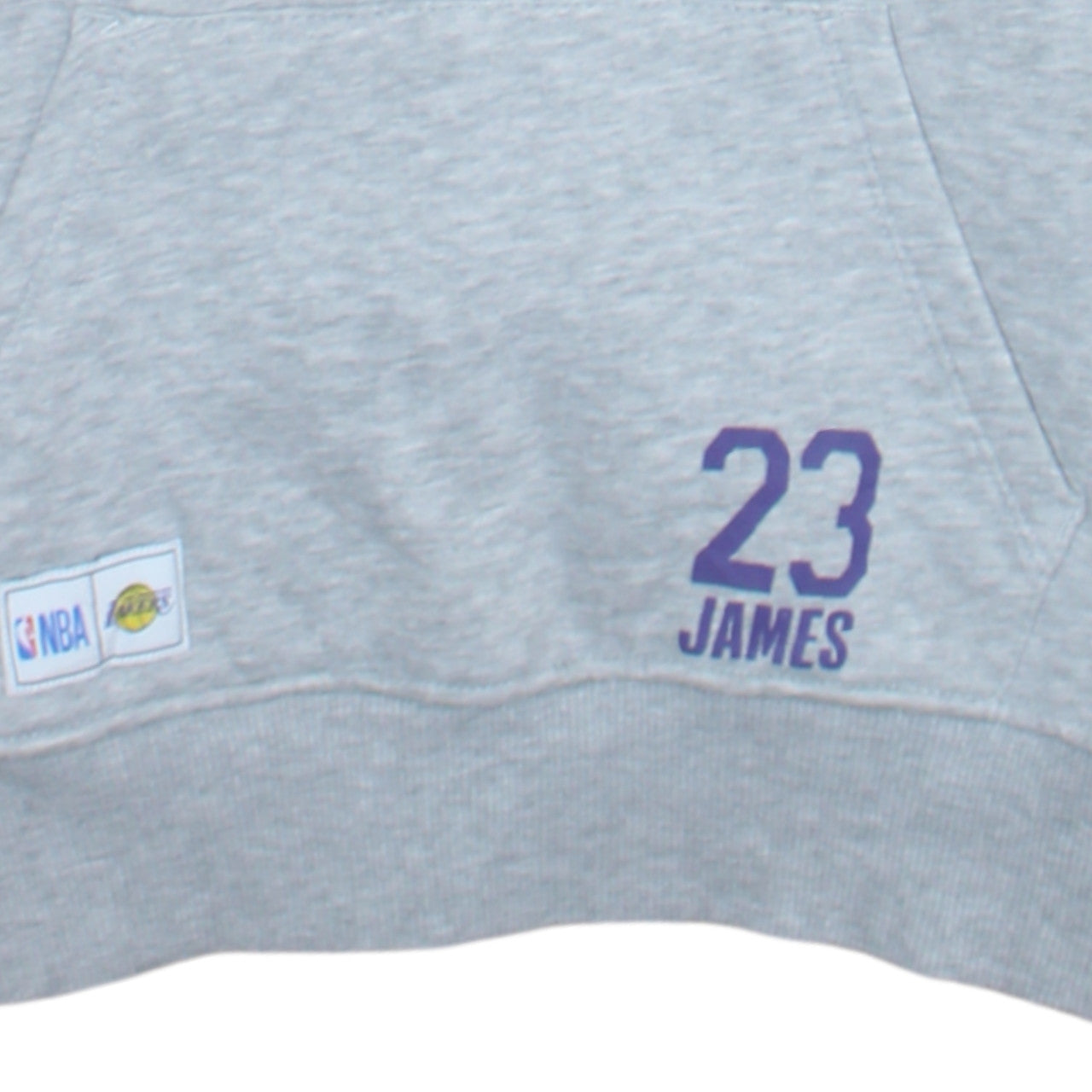 Primark NBA Los Angeles Lakers Grey Hoodie Men S Pullover Graphic Print