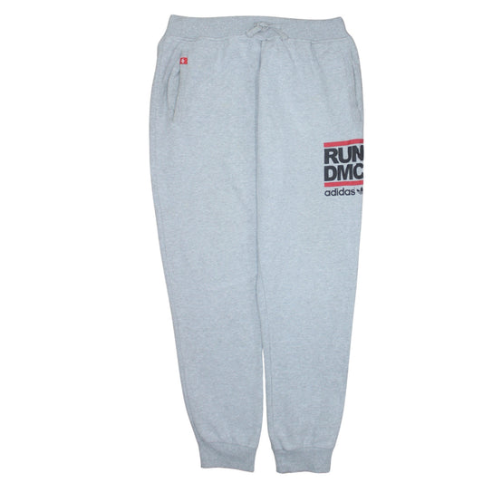 Adidas Men's Grey RUN DMC Sweatpants Joggers M