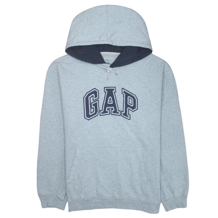 GAP Men’s Grey XL Pullover Fleece Hoodie with Logo