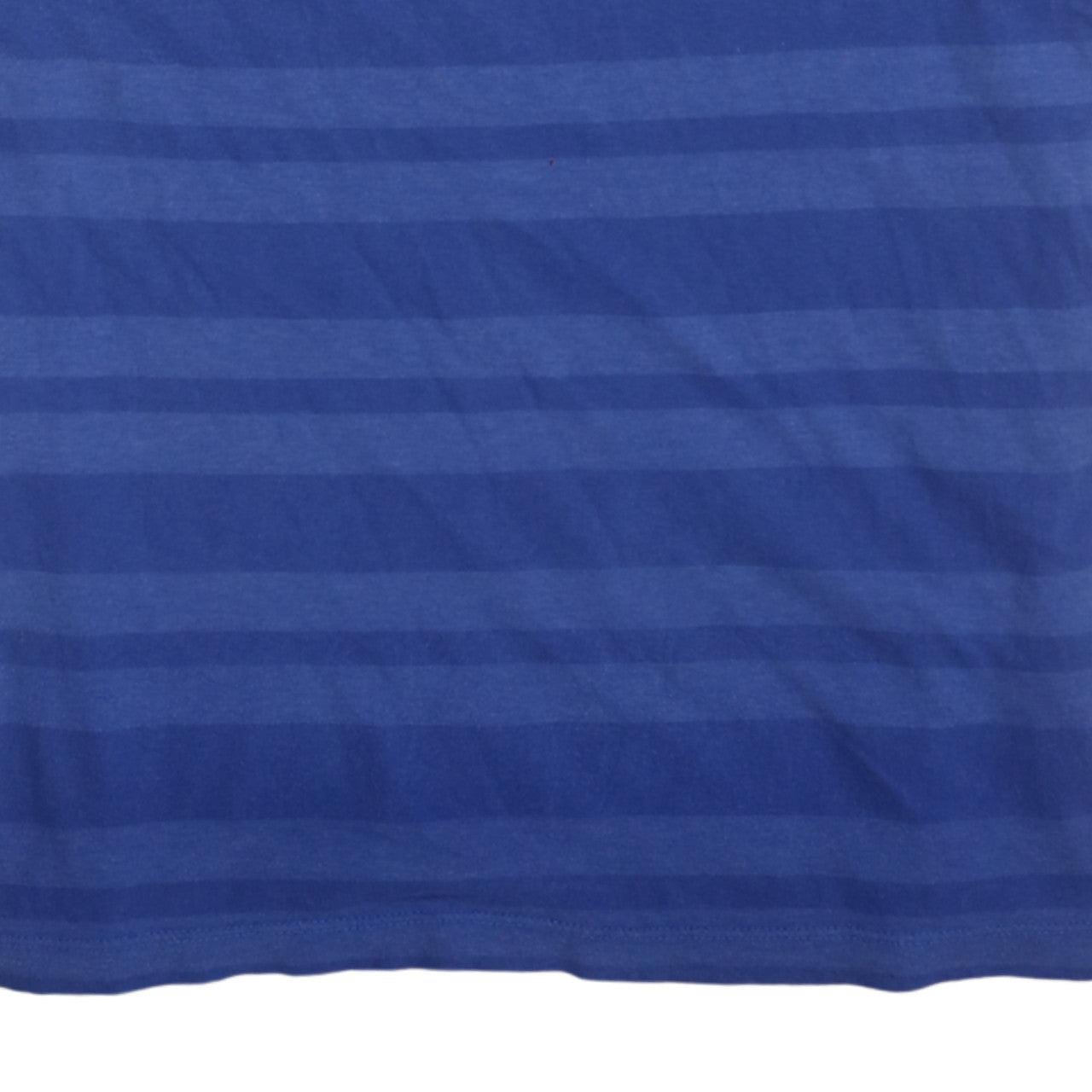 Tommy Jeans Men's Blue Striped Crew Neck Logo T-Shirt Size S