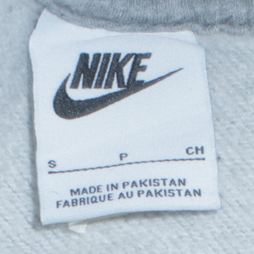 Nike Men’s Grey Crew Neck Pullover Sweatshirt Size S