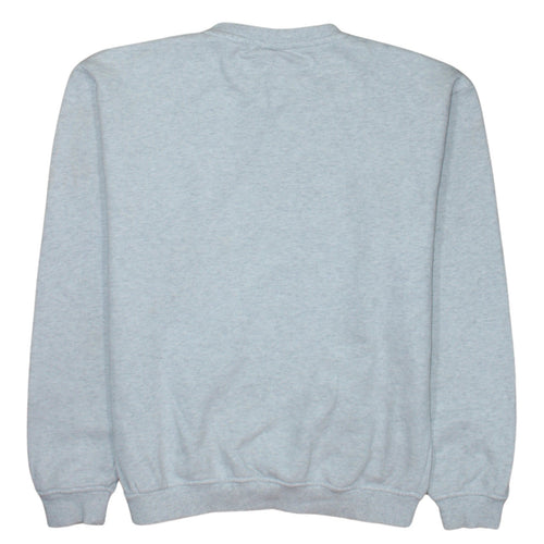 Ellesse Men's Grey Pullover Sweatshirt M Crew Neck Graphic Logo