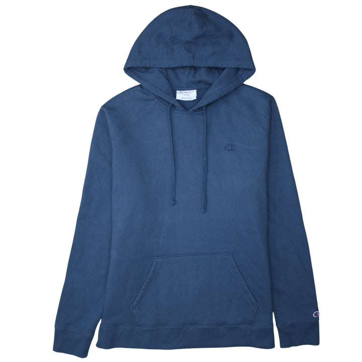 Champion Mens Blue XL Pullover Hoodie Fleece Sweatshirt