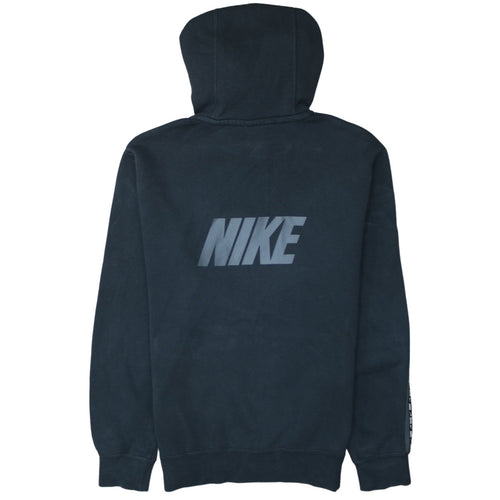 Nike Men's Black XS Pullover Hoodie with Logo Trim