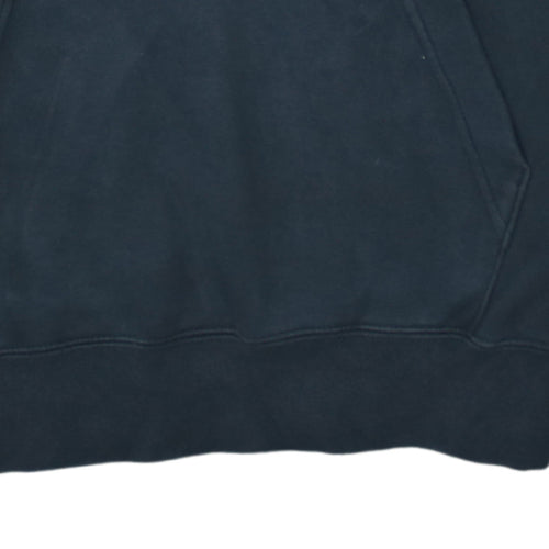 Nike Men's Black XS Pullover Hoodie with Logo Trim