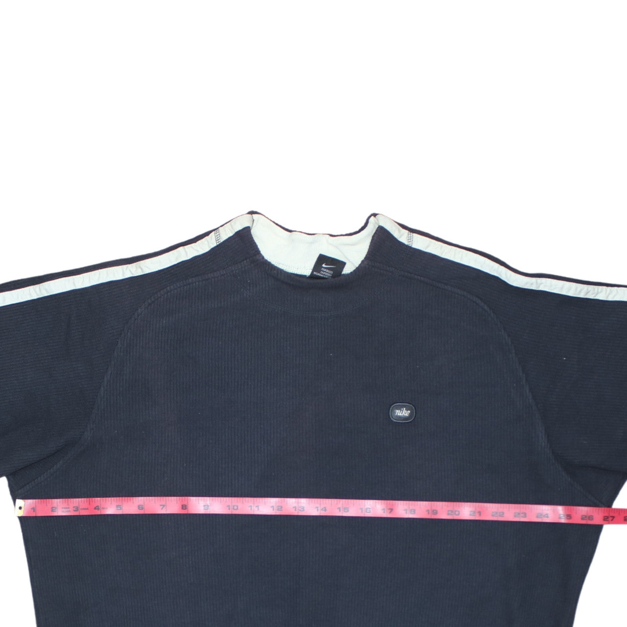 Nike Men's Blue XL Crew Neck Cotton Pullover Jumper