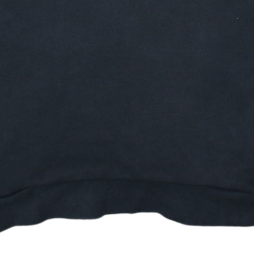 Adidas Mens Black Pullover Hoodie S Sports Logo Fleece Sweatshirt