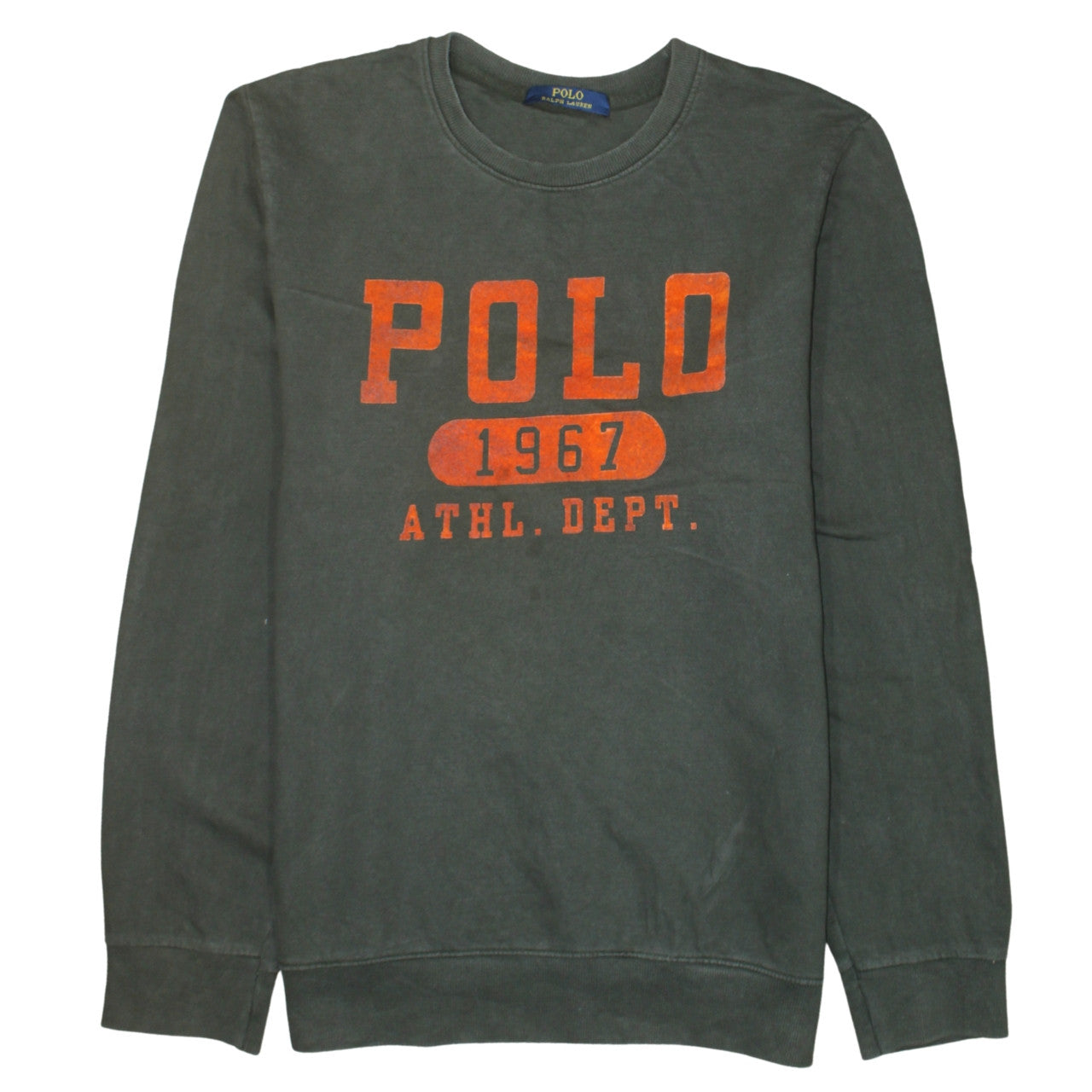 Polo Ralph Lauren Men's Green 2XL Pullover Sweatshirt Crew Neck