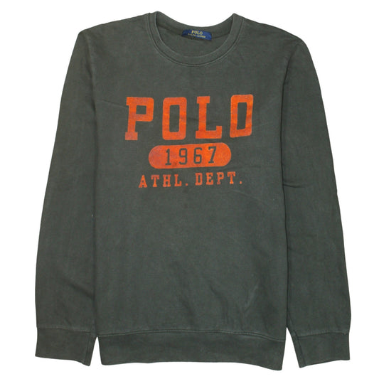 Polo Ralph Lauren Men's Green 2XL Pullover Sweatshirt Crew Neck