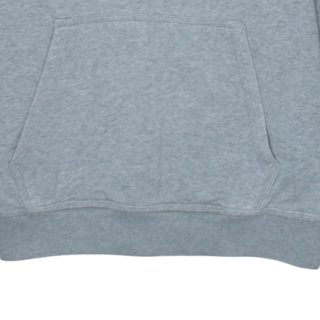 Nike Mens Grey Pullover Hoodie S Fleece Logo Sportswear