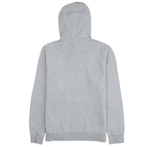 Nike Men's Grey Pullover Hoodie Small Regular Fit Logo Fleece